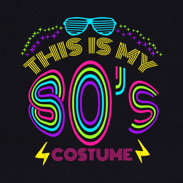 This Is My 80s Costume - Vintage Vaporwave T-Shirt by biNutz